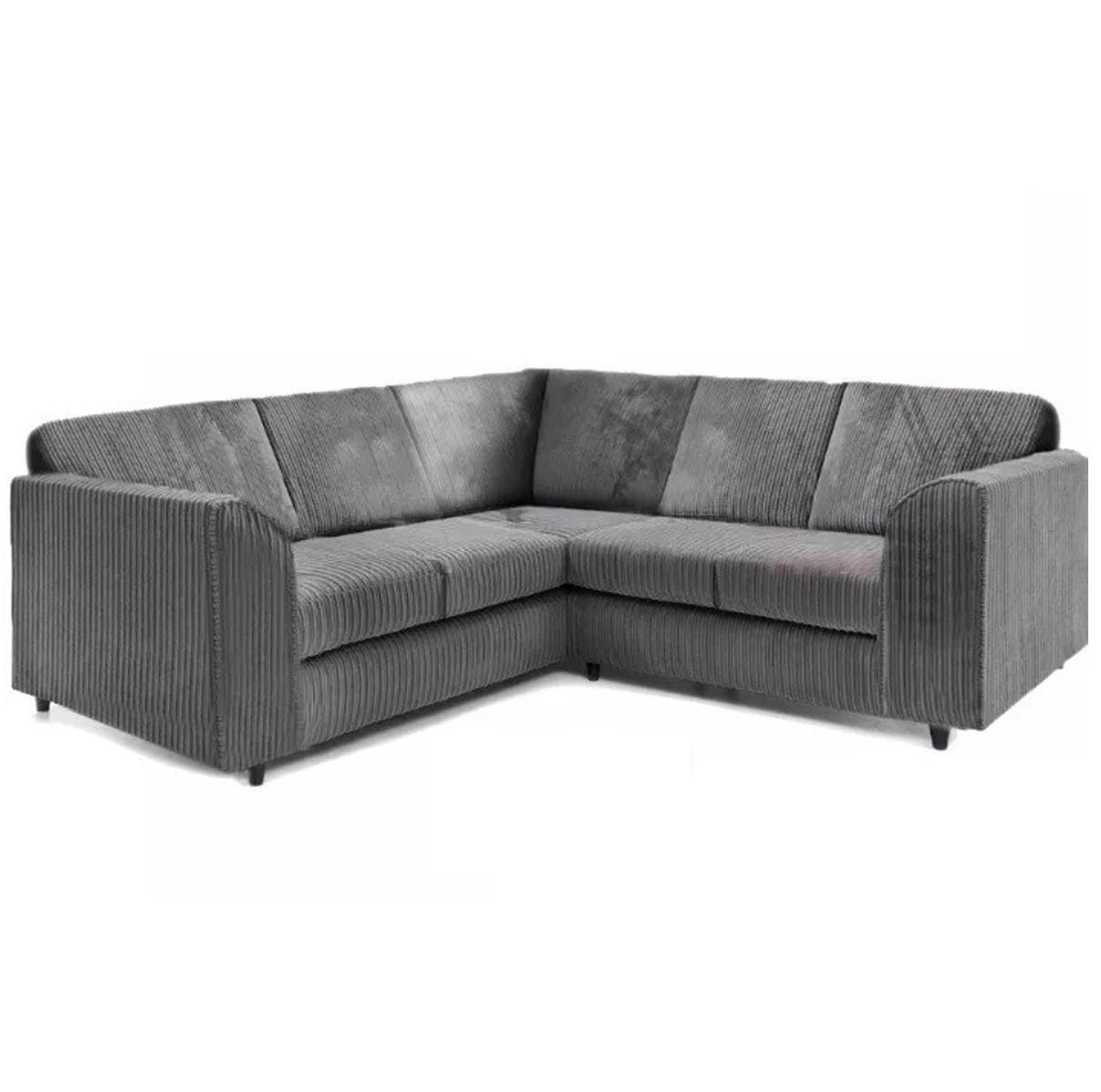 Hannah Jumbo Cord Full Back 2c2 Corner Sofa