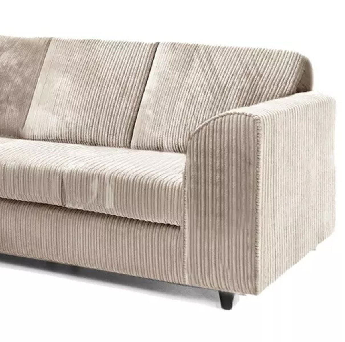 Hannah Jumbo Cord Full Back 2c2 Corner Sofa
