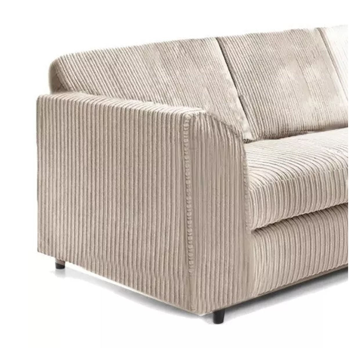 Hannah Jumbo Cord Full Back 2c2 Corner Sofa