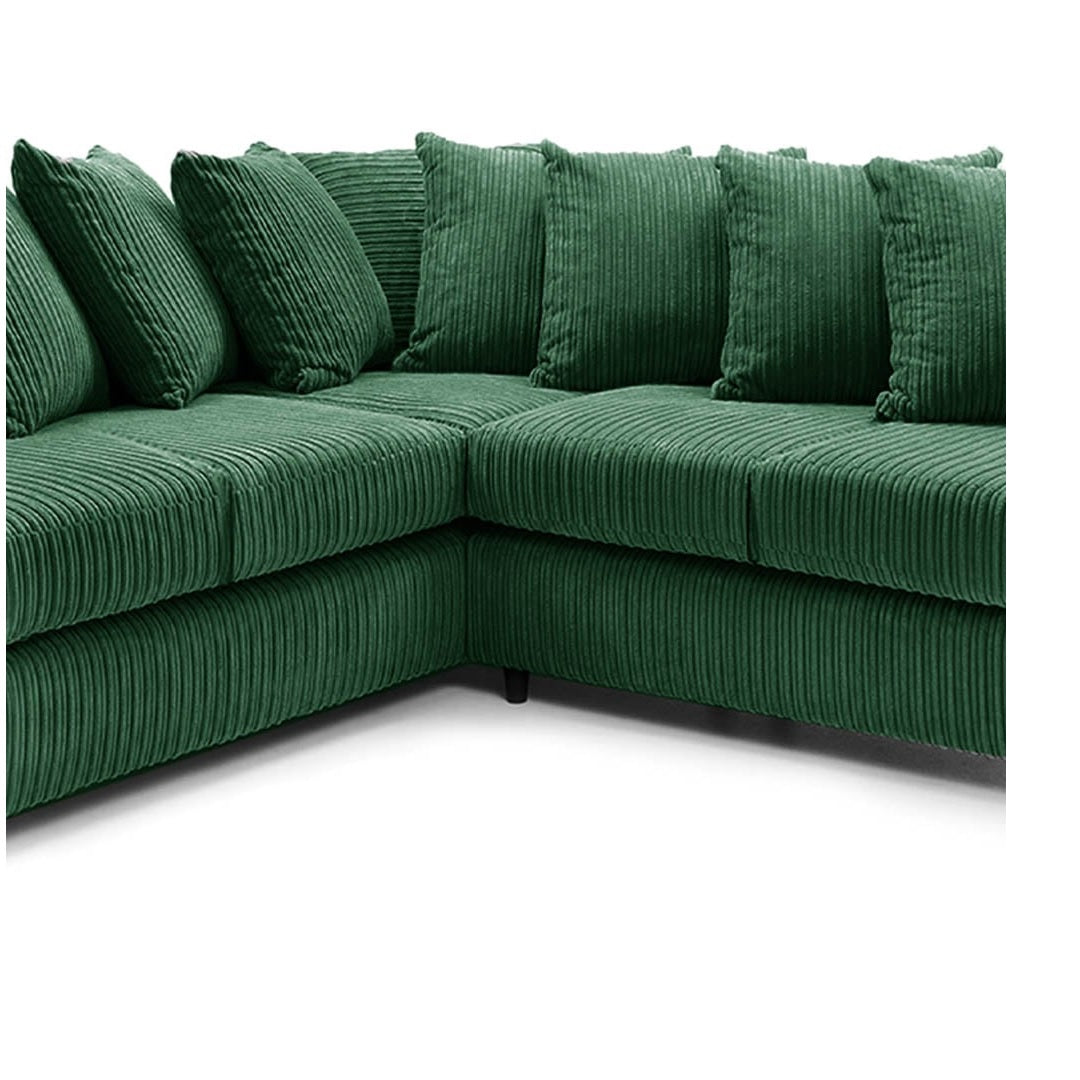 Hannah Jumbo Cord Scatter Back 2c2 Corner Sofa