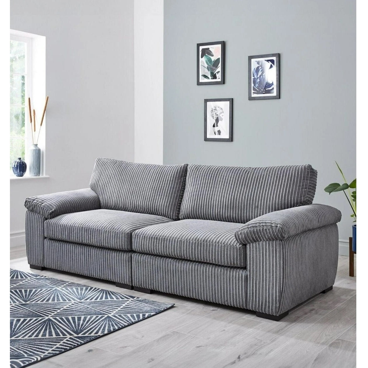 Amalfi Jumbo Cord 4 seater Sofa