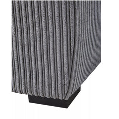 Amalfi Jumbo Cord 4 seater Sofa Grey