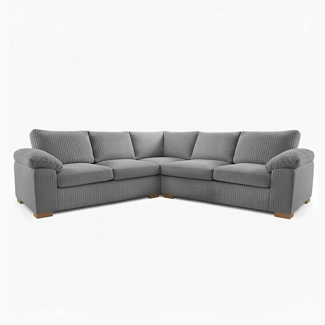 Amalfi Jumbo Cord 2c2 Corner Sofa