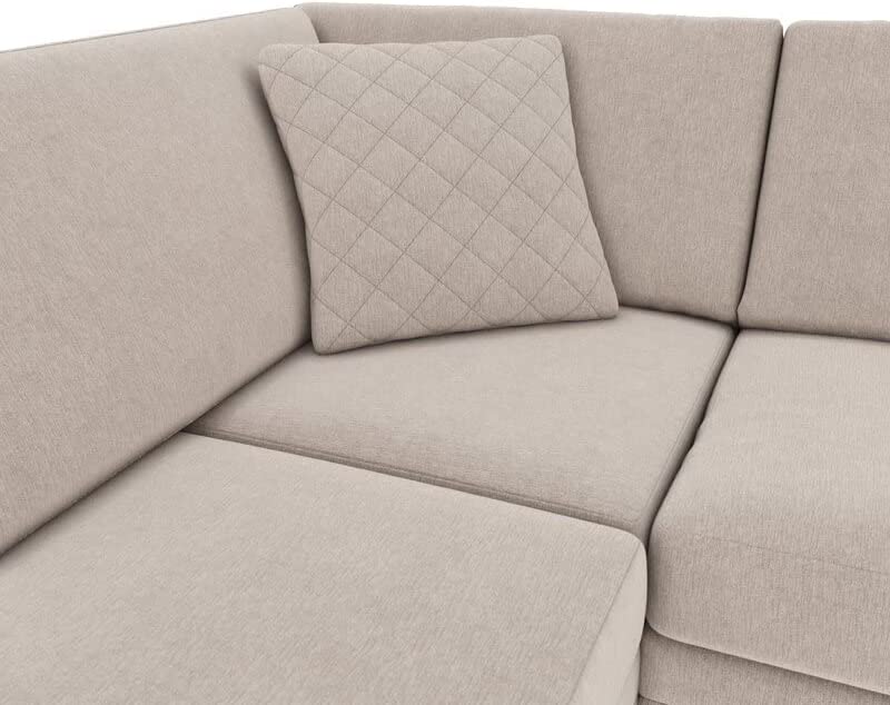 Hilton Full Back Left Hand Facing Corner Sofa Beige