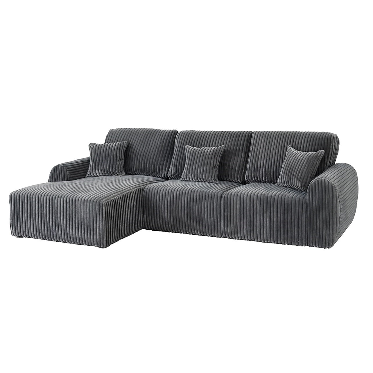 Willow Chunky jumbo Cord 4 Seater Corner sofa