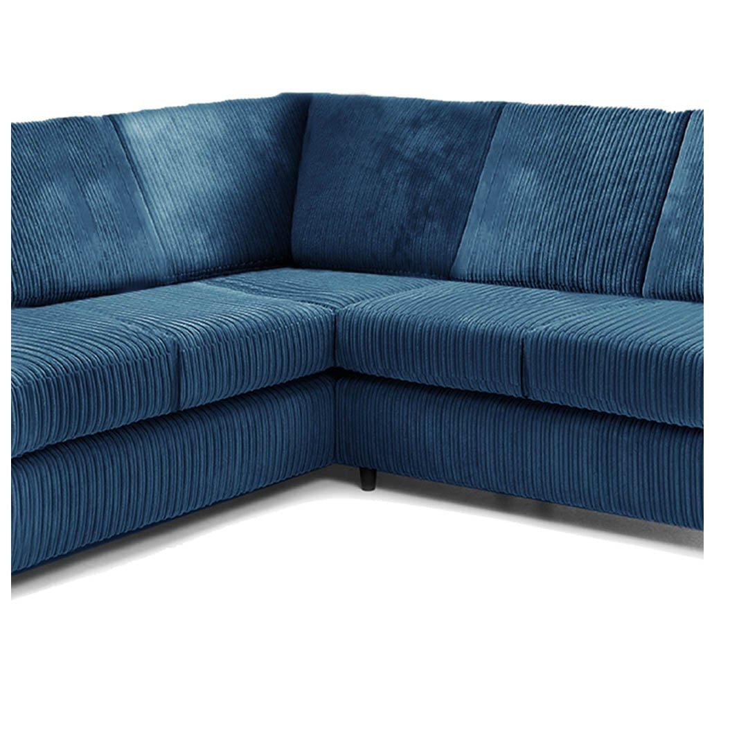 Hannah Jumbo Cord Full Back 2c2 Corner Sofa