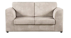 Hannah Jumbo Cord Full Back 2 Seater Sofa Mink
