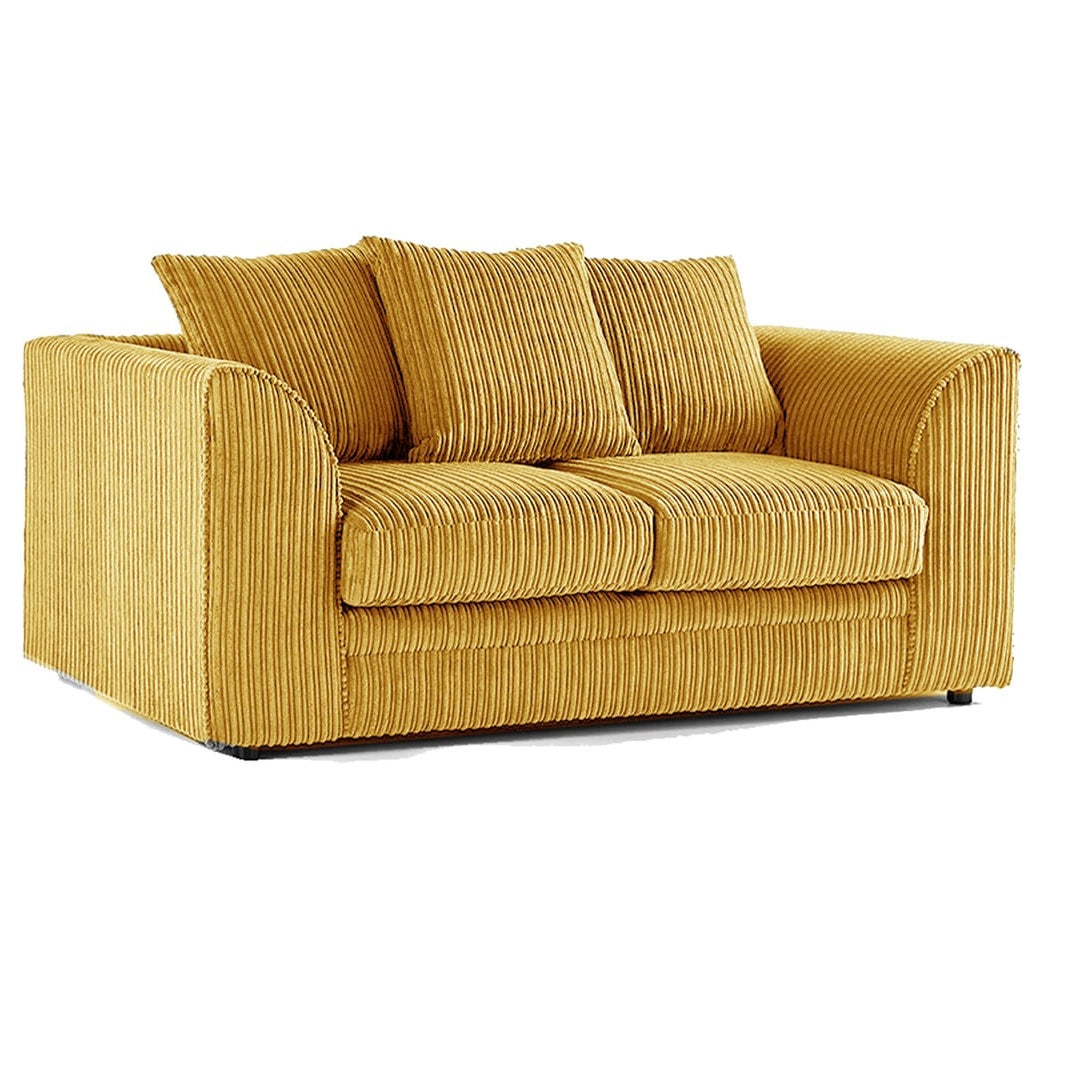 Hannah Jumbo Cord Scatter Back 2 Seater Sofa