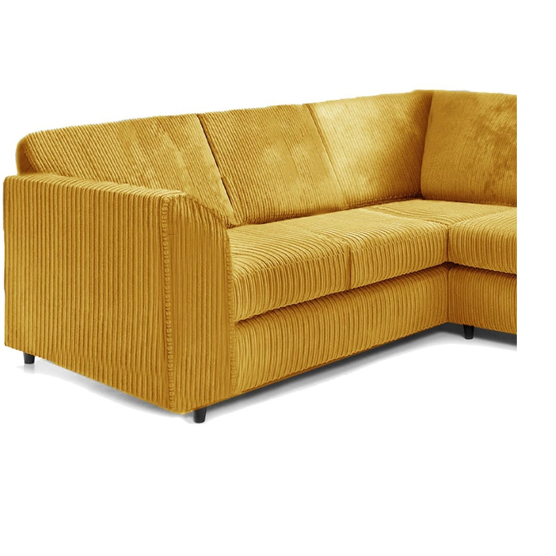 Hannah Jumbo Cord Full Back 2c2 Corner Sofa