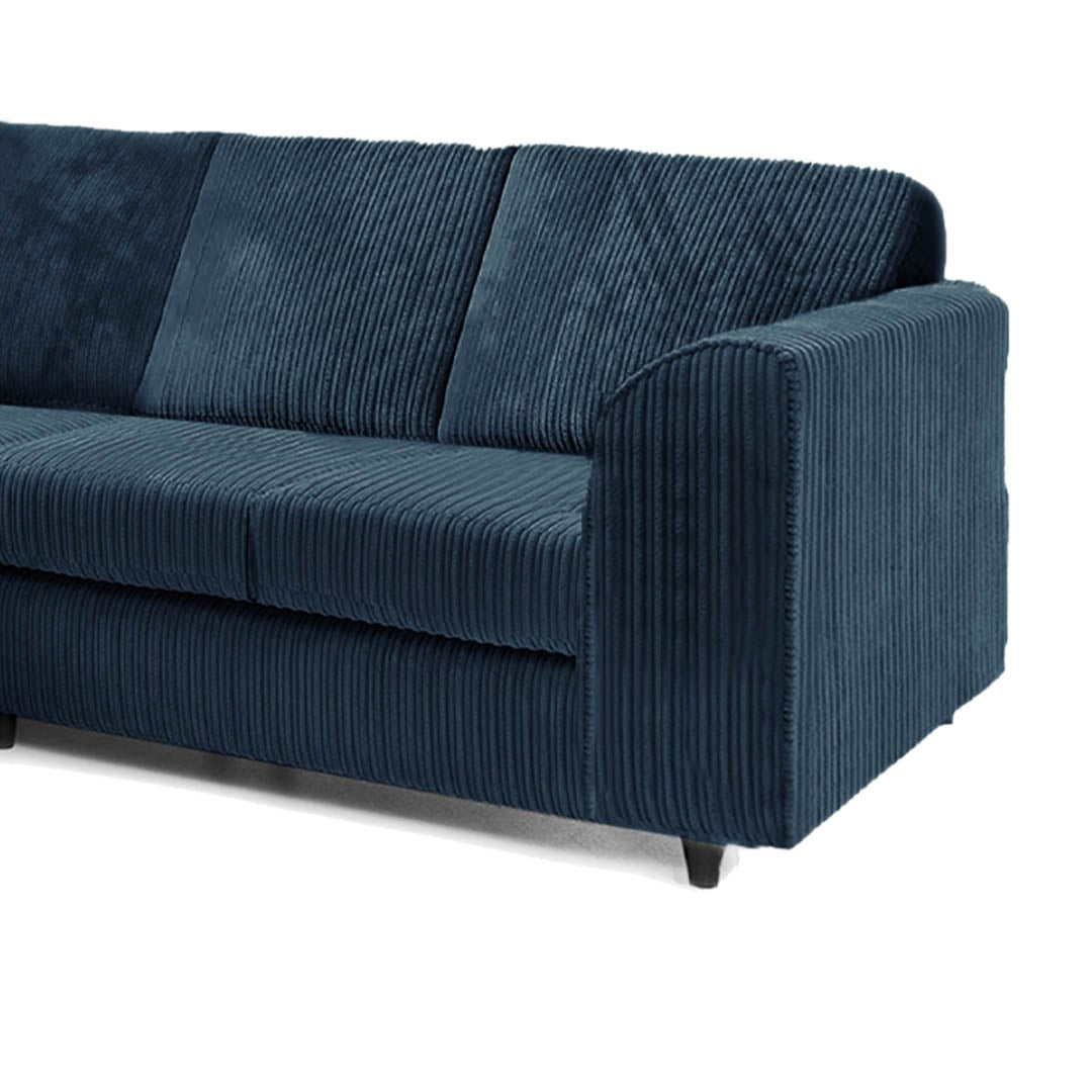 Hannah Jumbo Cord Full Back 2c2 Corner Sofa