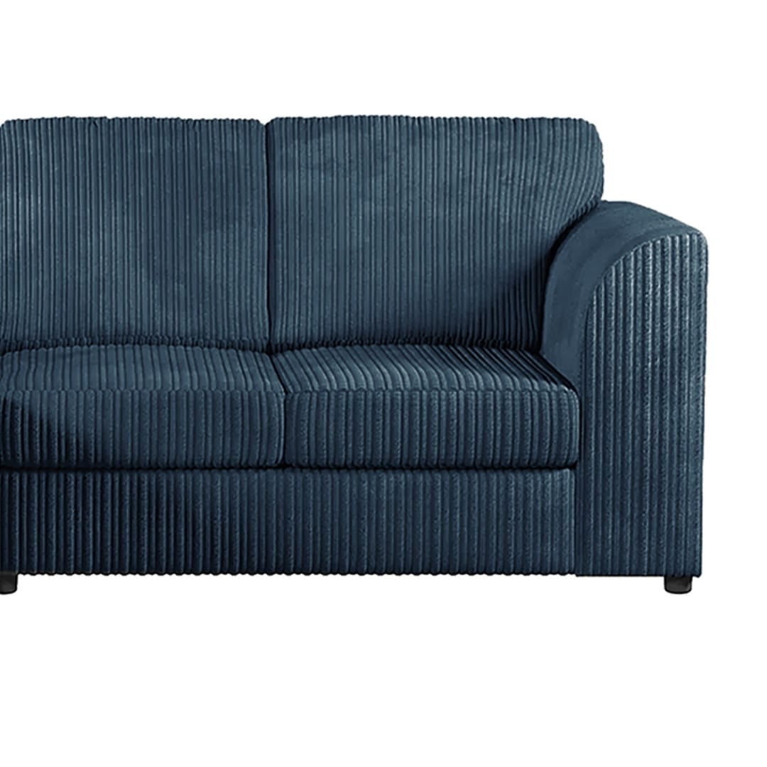 Hannah Jumbo Cord Full Back 4 Seater Corner Sofa