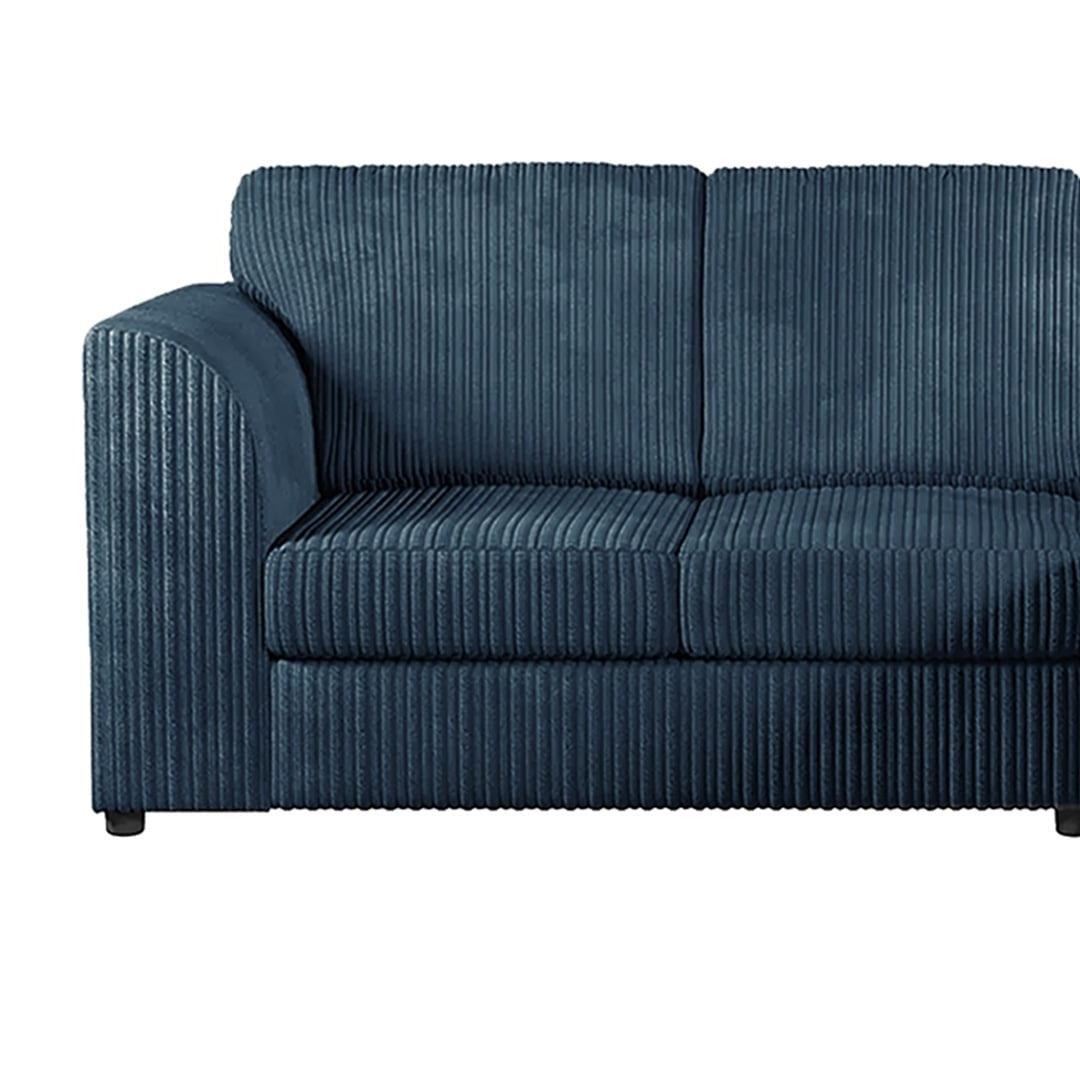 Hannah Jumbo Cord Full Back 4 Seater Corner Sofa