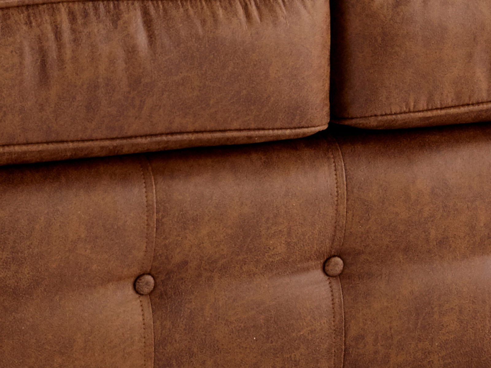 Oakland Suede Leather Corner Sofa
