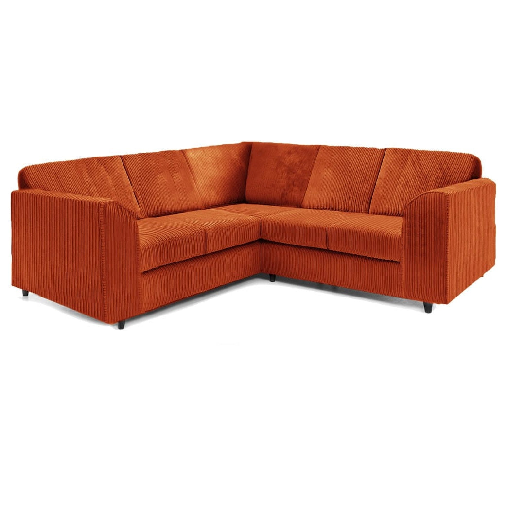 Hannah Jumbo Cord Full Back 2c2 Corner Sofa