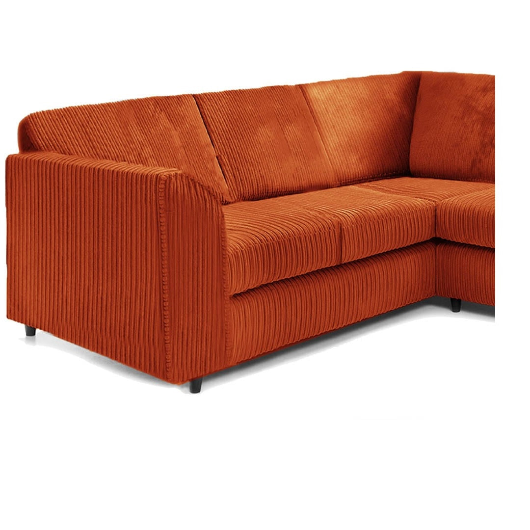 Hannah Jumbo Cord Full Back 2c2 Corner Sofa