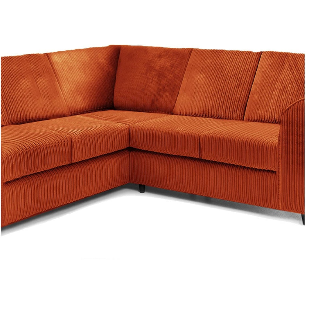 Hannah Jumbo Cord Full Back 2c2 Corner Sofa