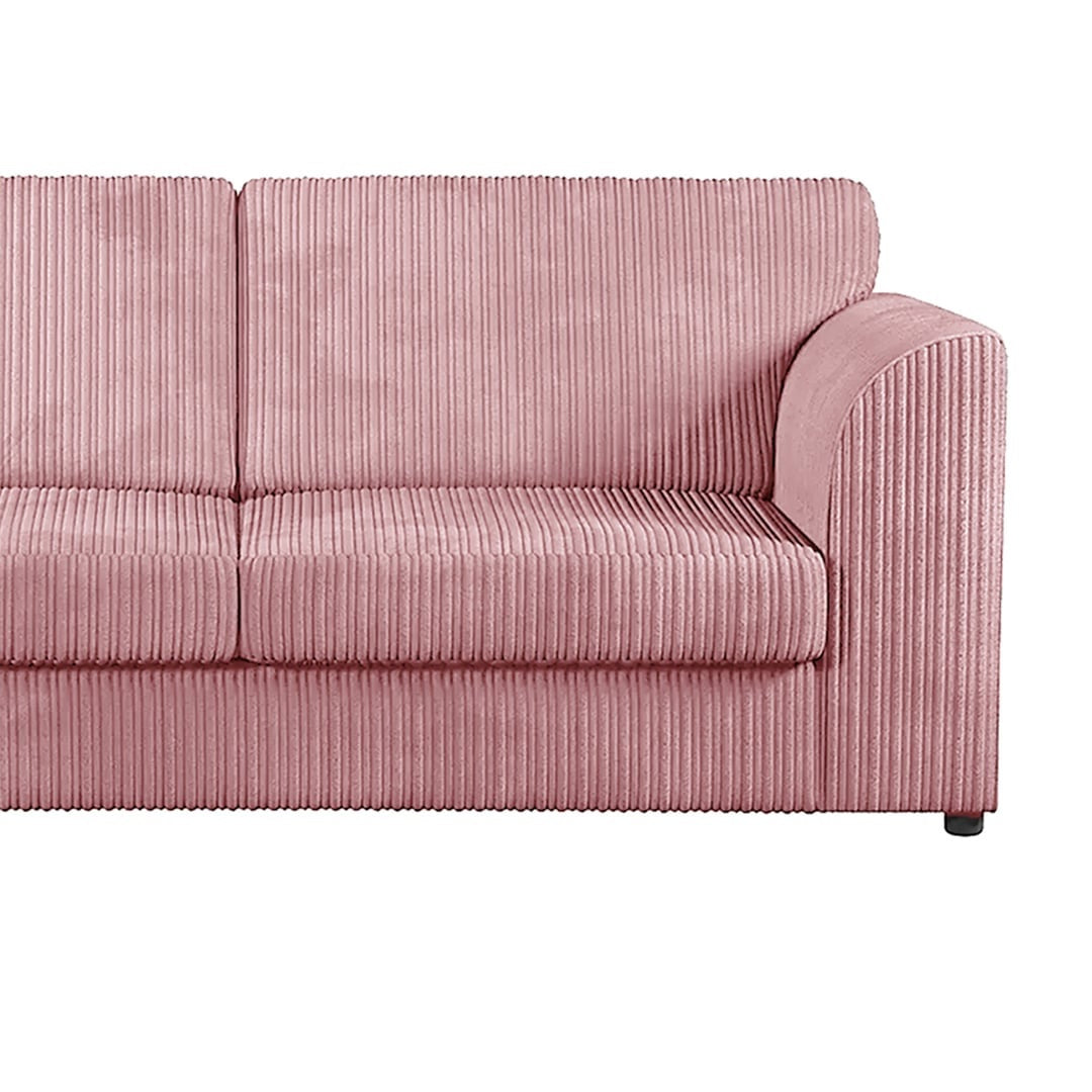 Hannah Jumbo Cord Full Back 4 Seater Corner Sofa