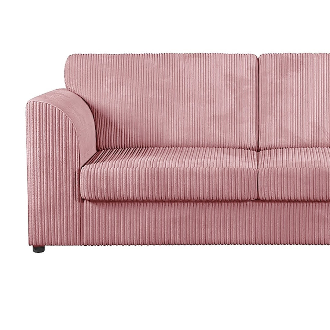 Hannah Jumbo Cord Full Back 4 Seater Corner Sofa