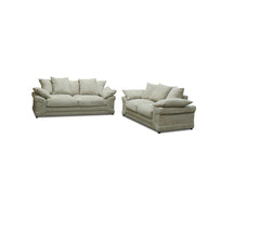 Rio Fernando 3Seater & 2 Seater Sofa Set Beige