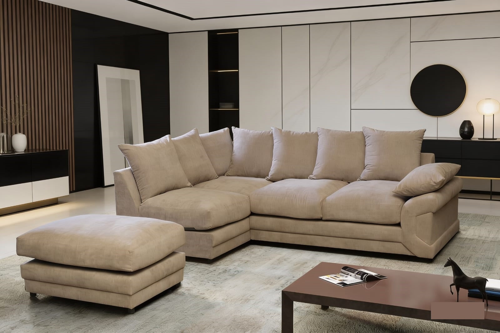 Rio Fernando 5 Seater L Shape Corner Sofa