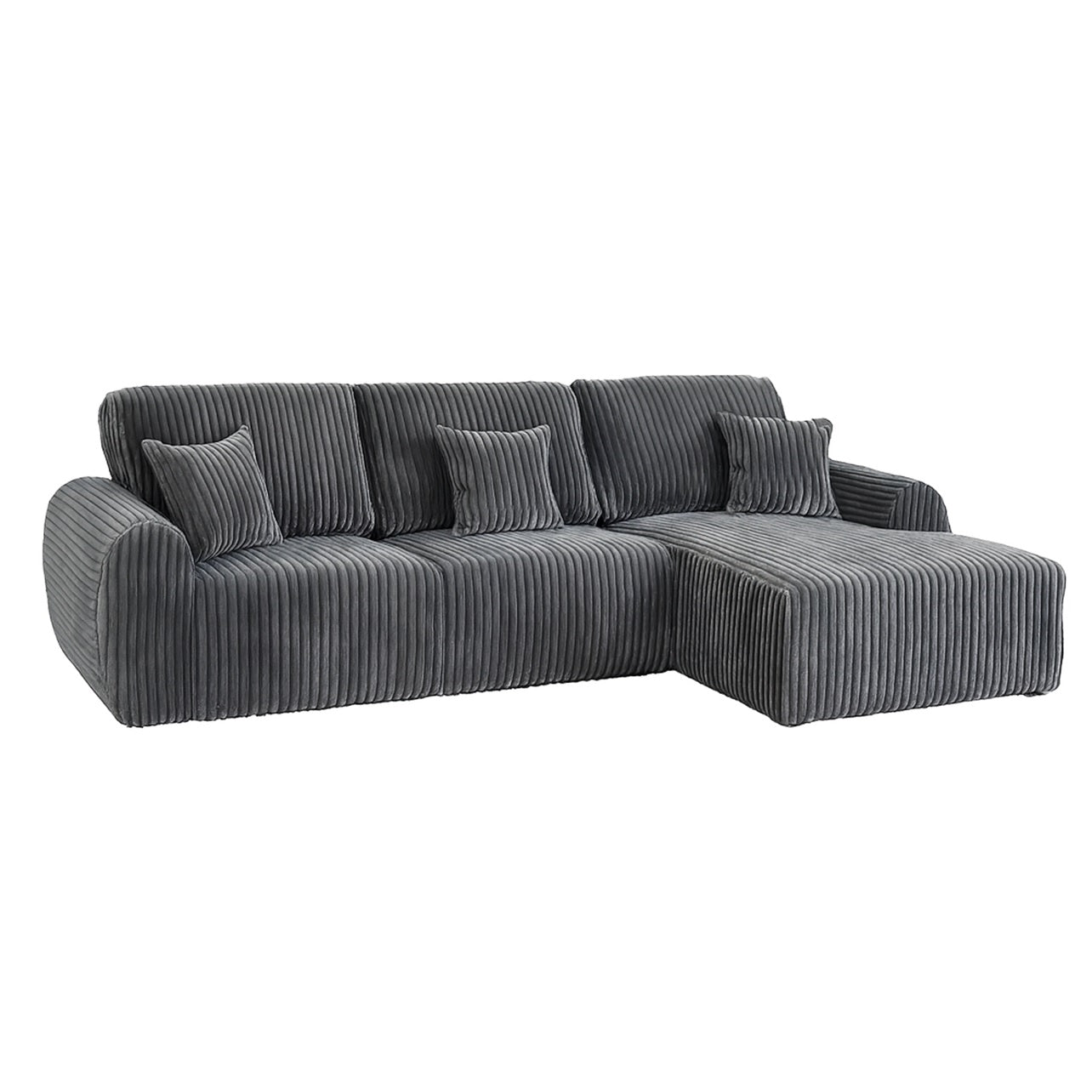 Willow Chunky jumbo Cord 4 Seater Corner sofa