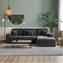 Willow Chunky jumbo Cord 4 Seater Corner sofa