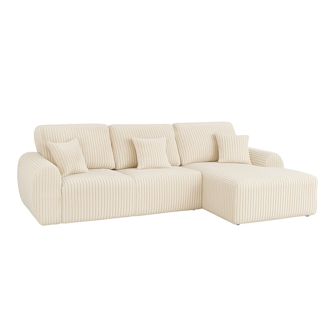 Willow Chunky jumbo Cord 4 Seater Corner sofa