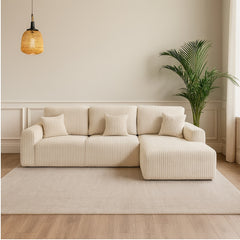 Willow Chunky jumbo Cord 4 Seater Corner sofa