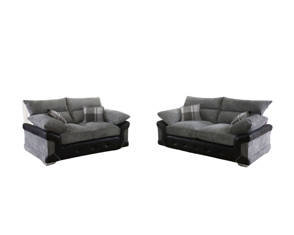 Logan Jumbo Cord High Back 3+2 Suite