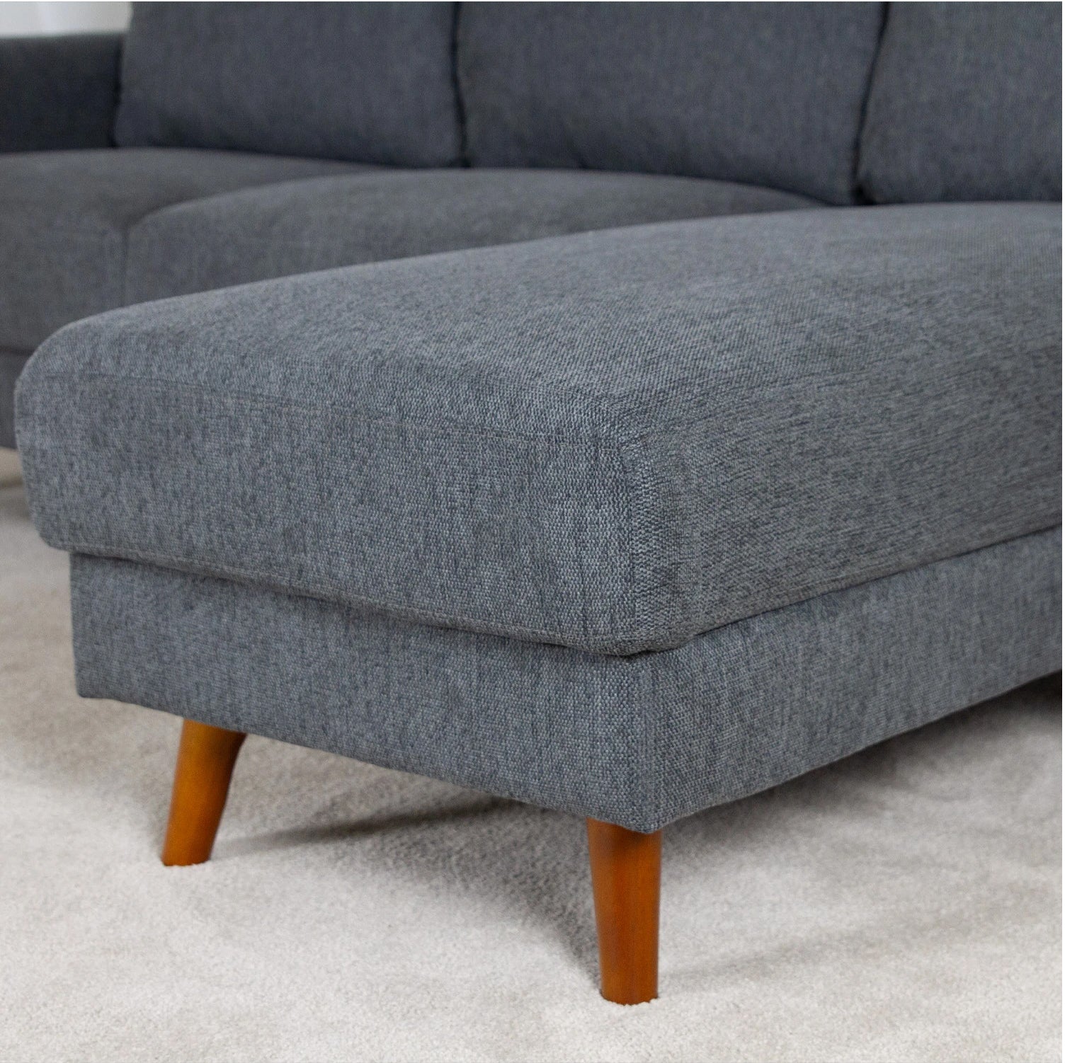 VENICE Universal L Shaped Corner Sofa Grey