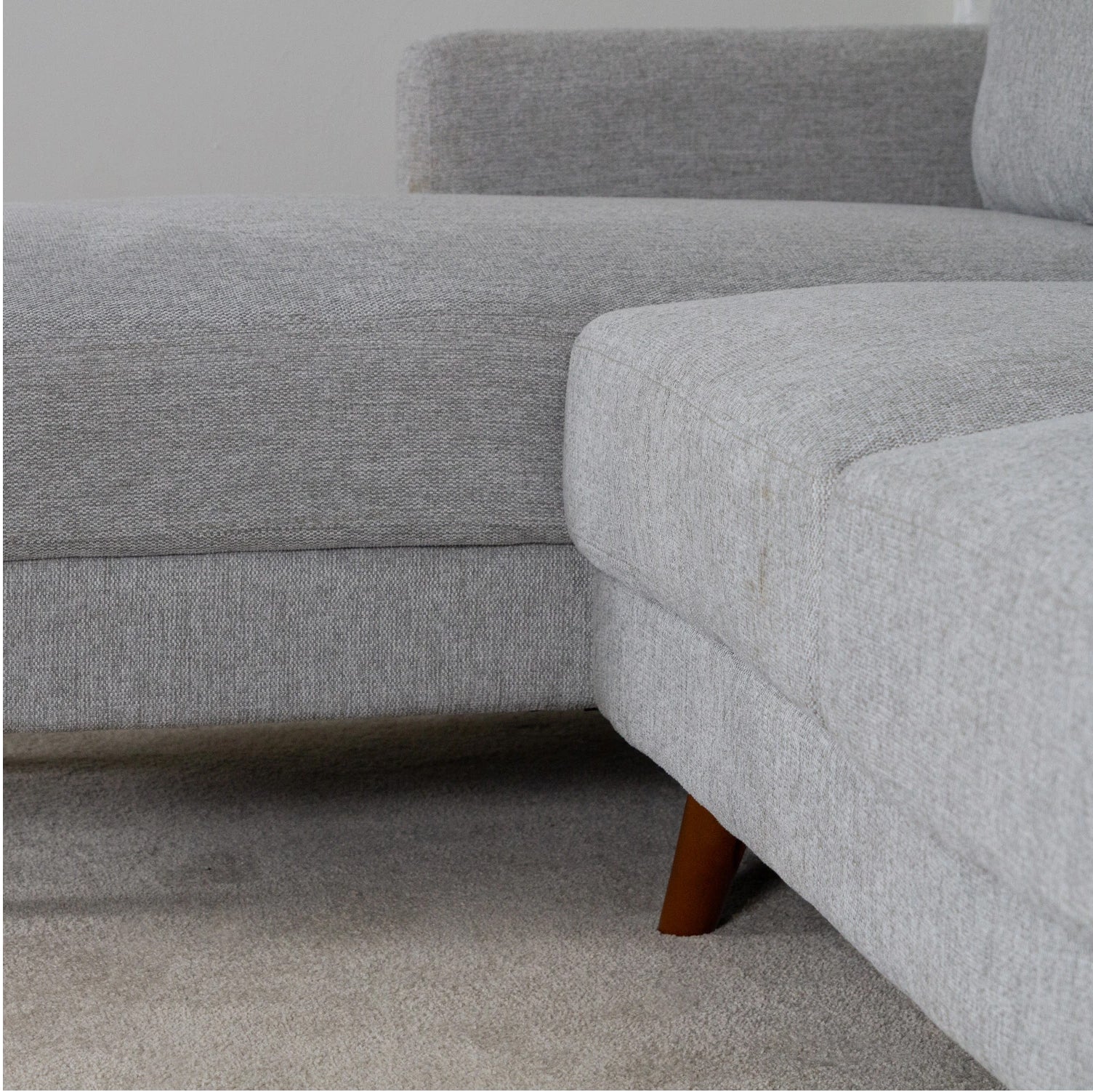 VENICE Universal L Shaped Corner Sofa Beige