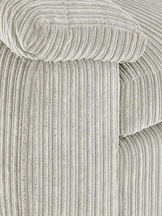 Amalfi Full Back Fabric Corner Sofa