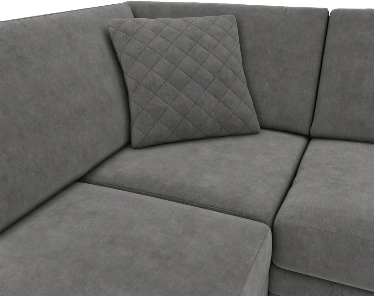 Hilton Full Back L Shaped 4 Seater Corner Sofa