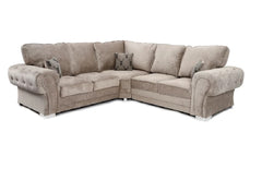 Chingford Full Back 2C2 Corner Sofa Chenille Fabric