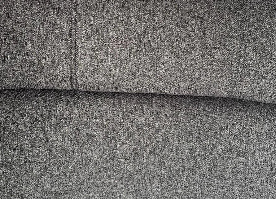 Roman Fabric Recliner 3 Seater sofa in Grey