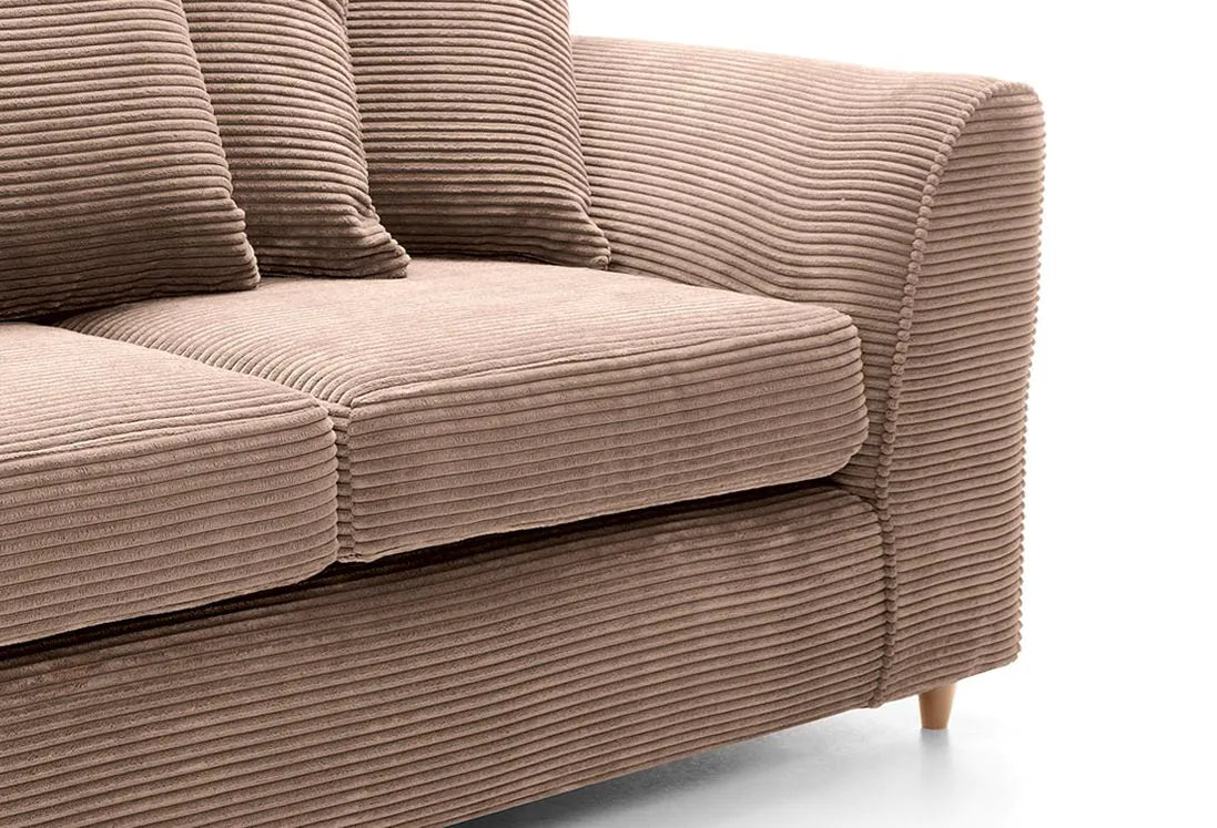DYLAN 4 Seater Jumbo Cord Fabric Sofa