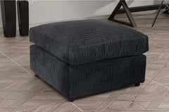 Hannah Jumbo Cord Footstool/ Pouffe